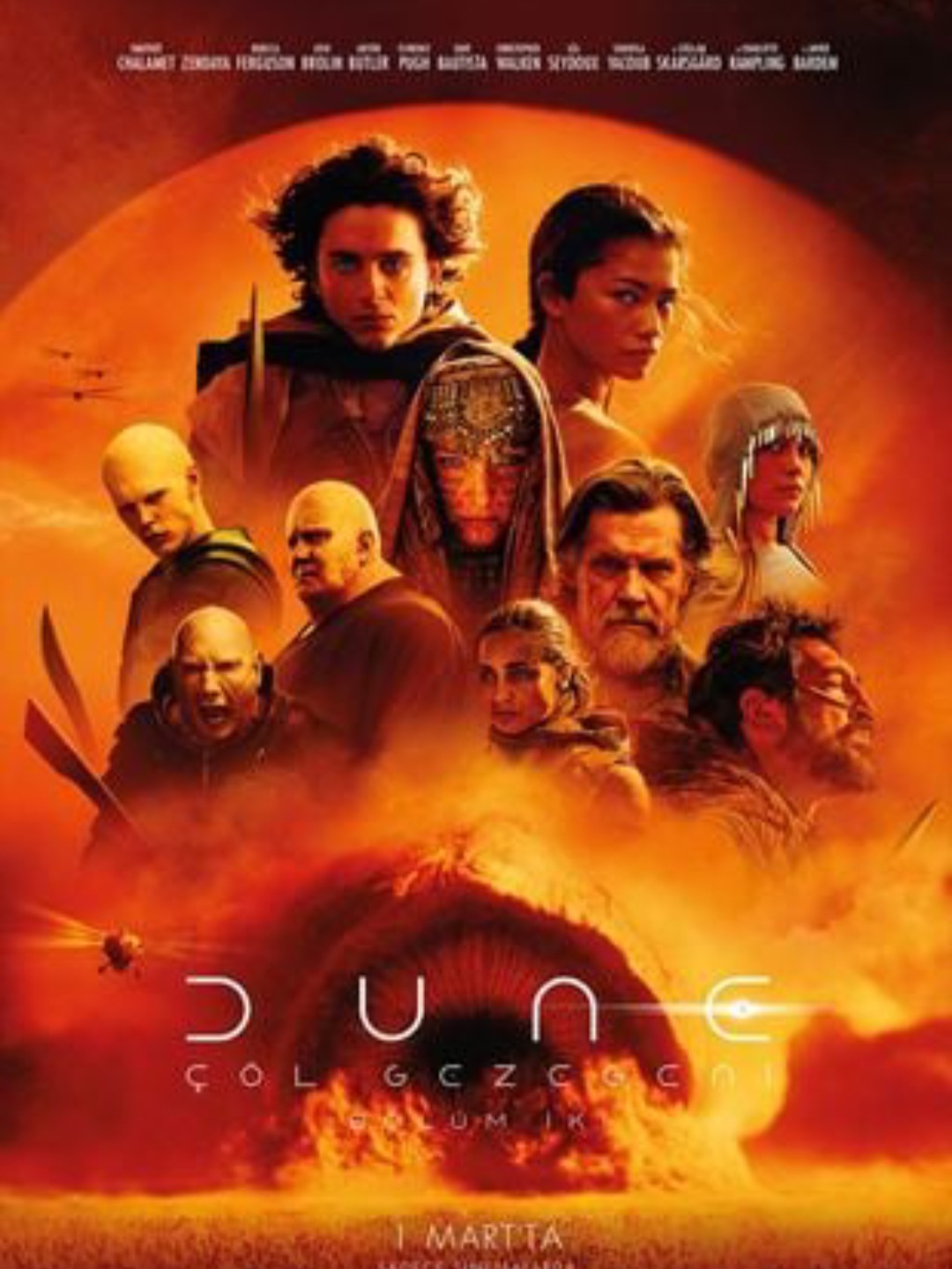 DUNE;ÇÖL GEZEGENİ BÖLÜM İKİ
